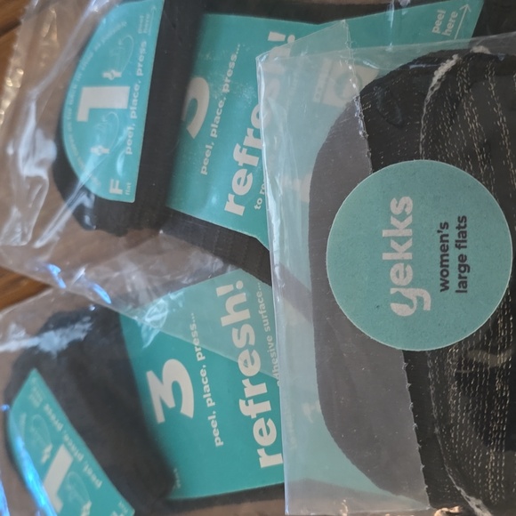 Gekks Women's Flats shoe liners Large w/cleaner - Picture 4 of 5